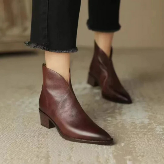 CLAIRE | BOTTINES ÉLÉGANTES EN CUIR
