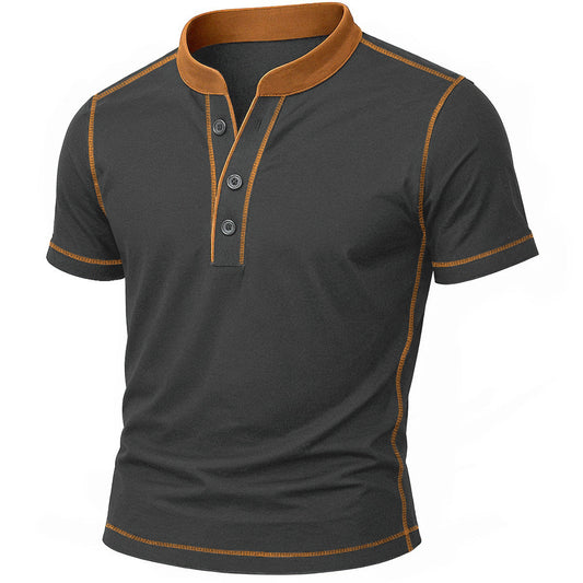 FREDERIC | CHEMISE HENLEY AVEC BORD EMBER