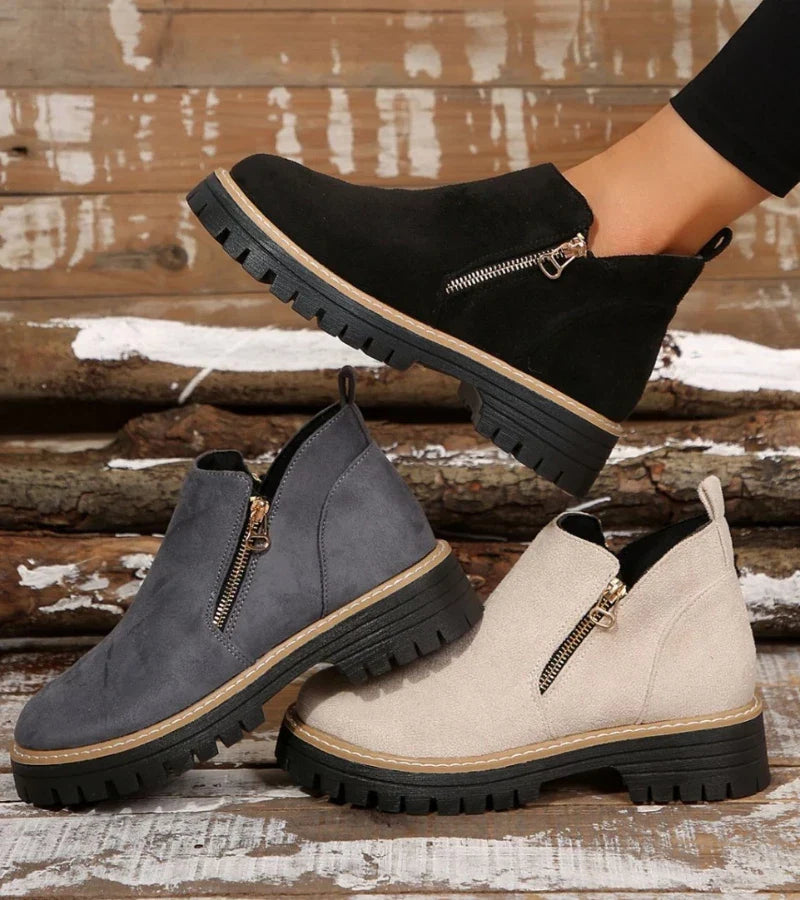 NOÉMIE | BOTTINES TENDANCE ÉLÉGANTES JADE