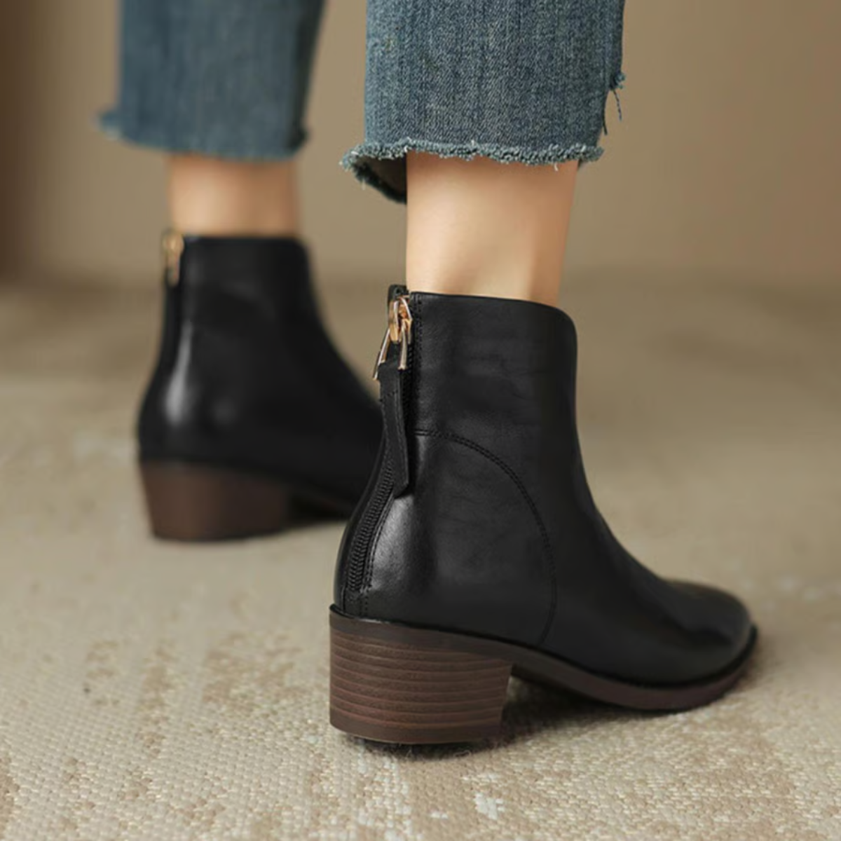 CLAIRE | BOTTINES ÉLÉGANTES EN CUIR