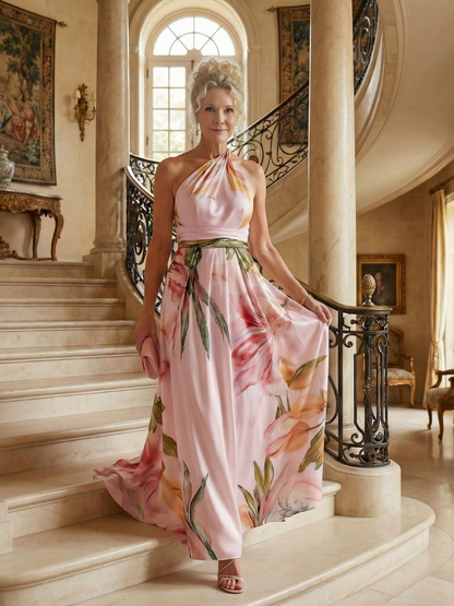 ROMANE | ROBE MAXI FLEURIE LÉGÈRE AMIEL