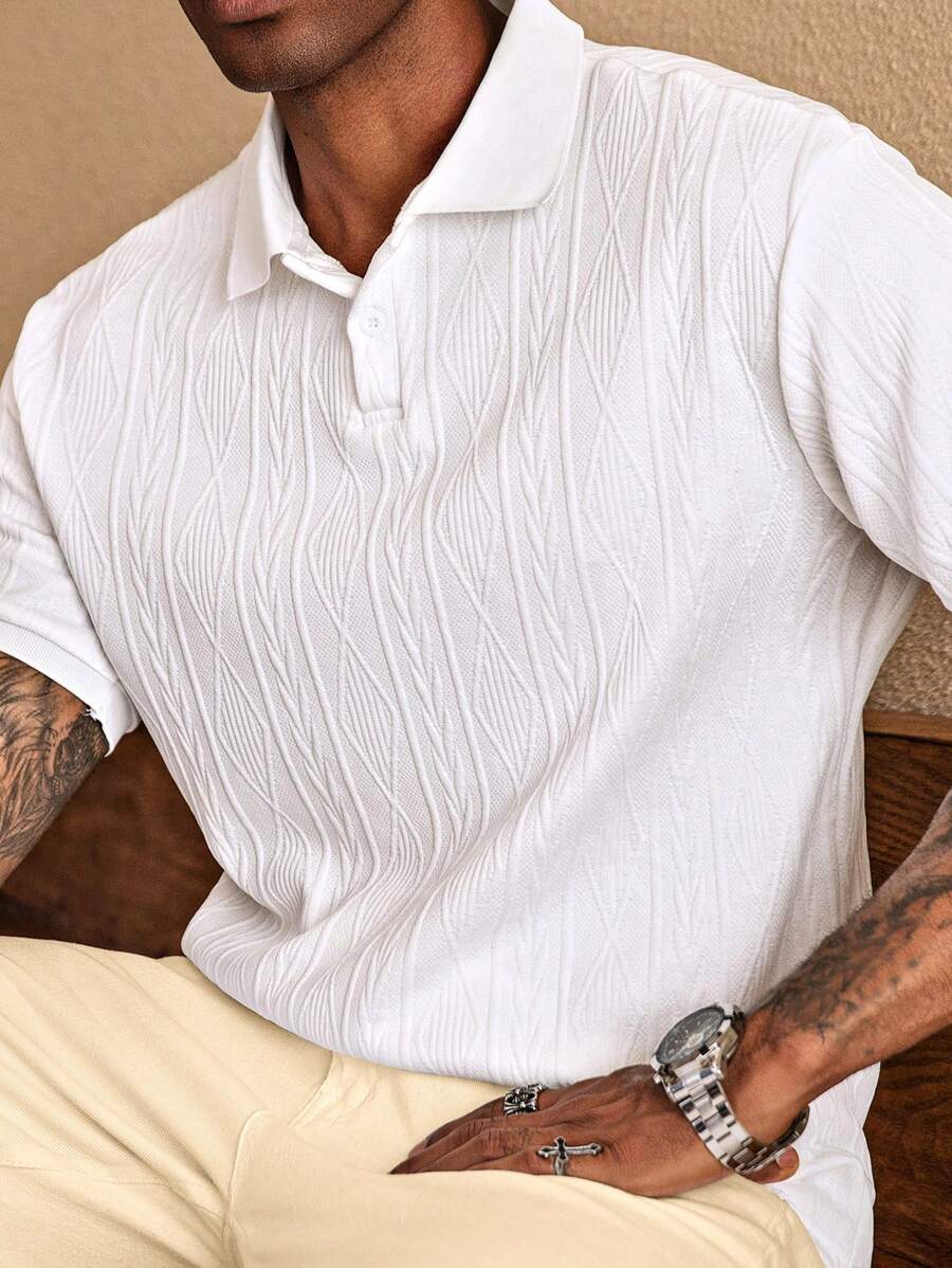 VALENTIN | POLO CASUAL ÉTÉ AVEC BOUTONS