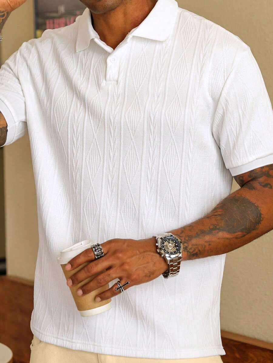 VALENTIN | POLO CASUAL ÉTÉ AVEC BOUTONS