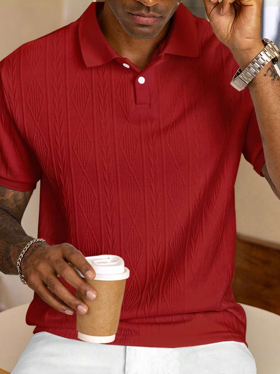 VALENTIN | POLO CASUAL ÉTÉ AVEC BOUTONS