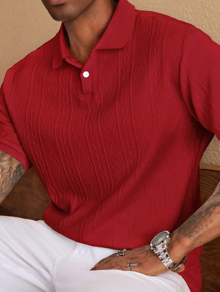 VALENTIN | POLO CASUAL ÉTÉ AVEC BOUTONS