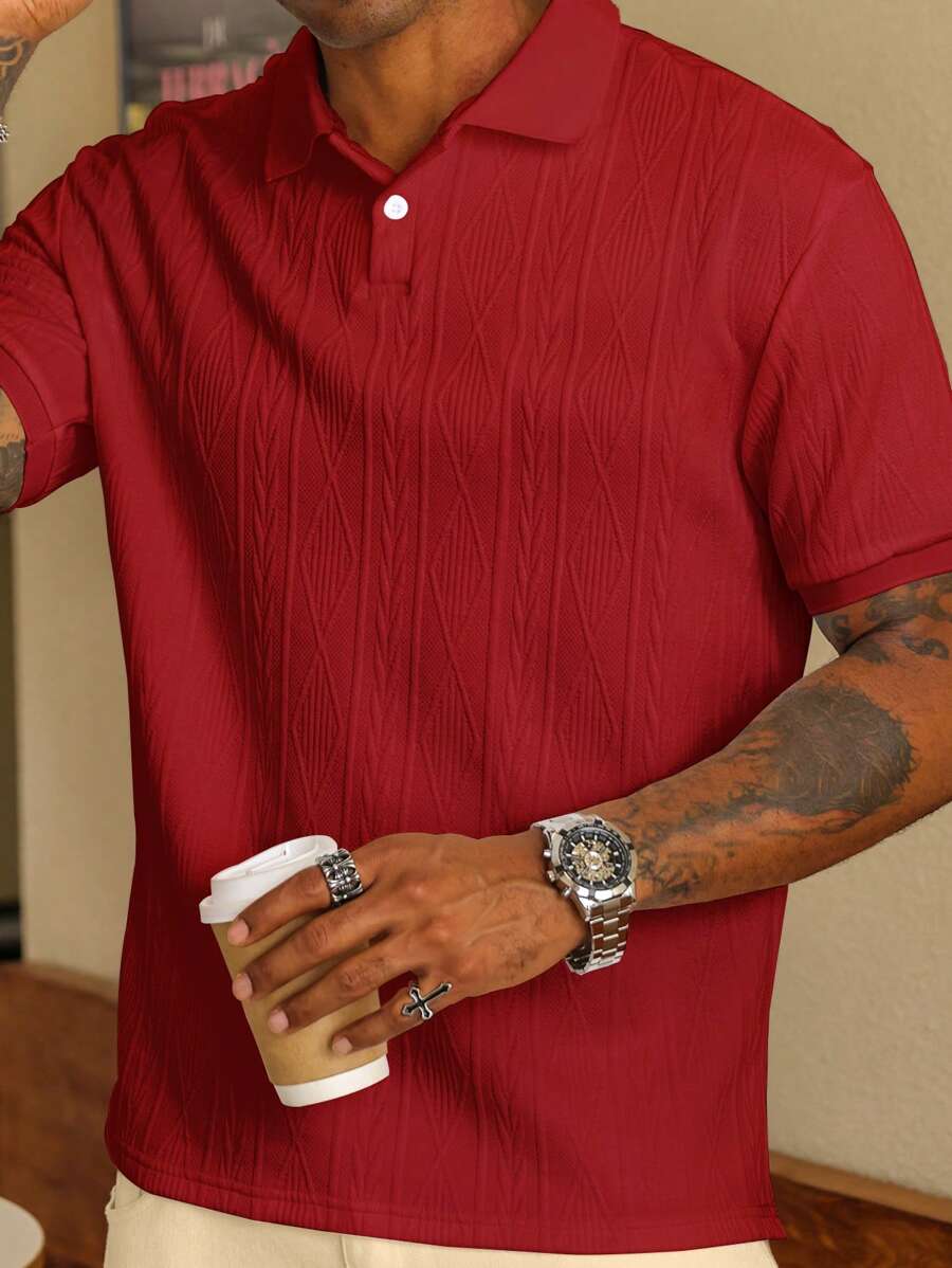 VALENTIN | POLO CASUAL ÉTÉ AVEC BOUTONS