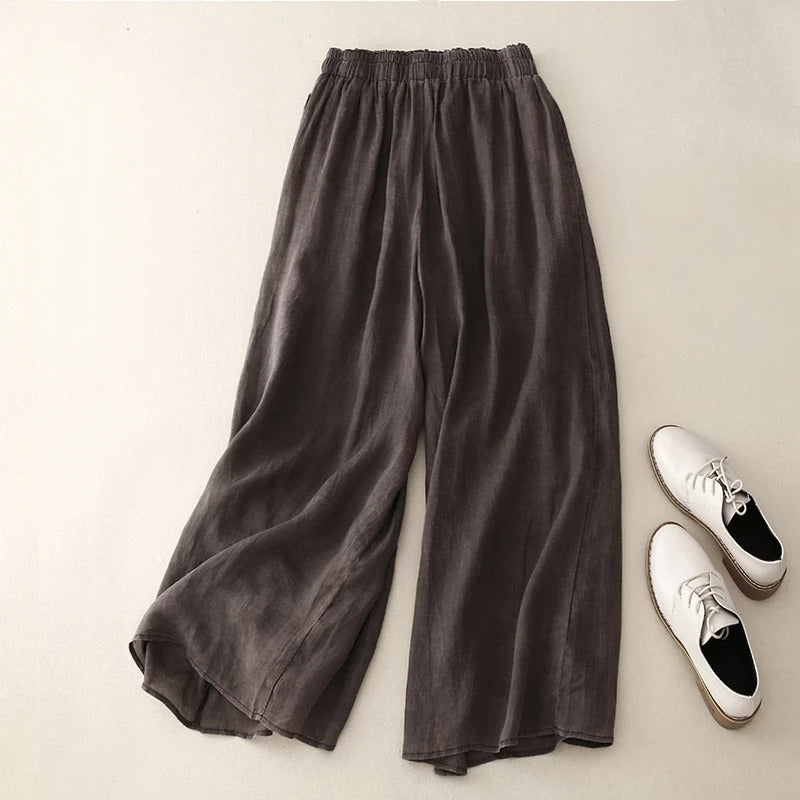 CLARA | PANTALONS EN LIN ÉLÉGANTS