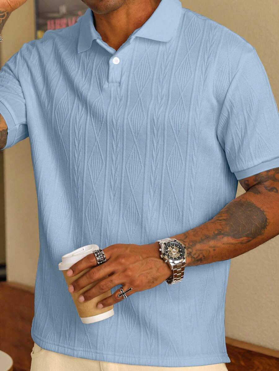 VALENTIN | POLO CASUAL ÉTÉ AVEC BOUTONS