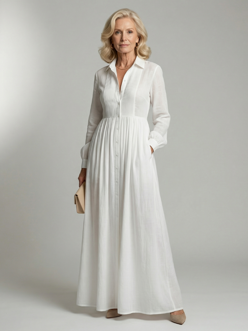 MÉLANIE | ROBE MAXI SOFT FLOW LIOREN