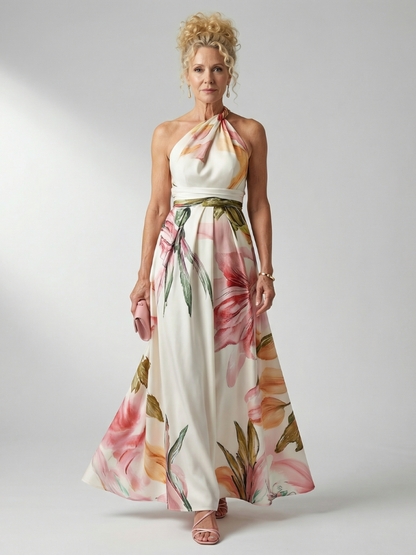 ROMANE | ROBE MAXI FLEURIE LÉGÈRE AMIEL