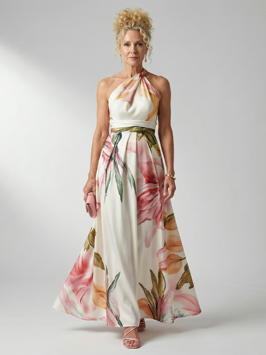 ROMANE | ROBE MAXI FLEURIE LÉGÈRE AMIEL