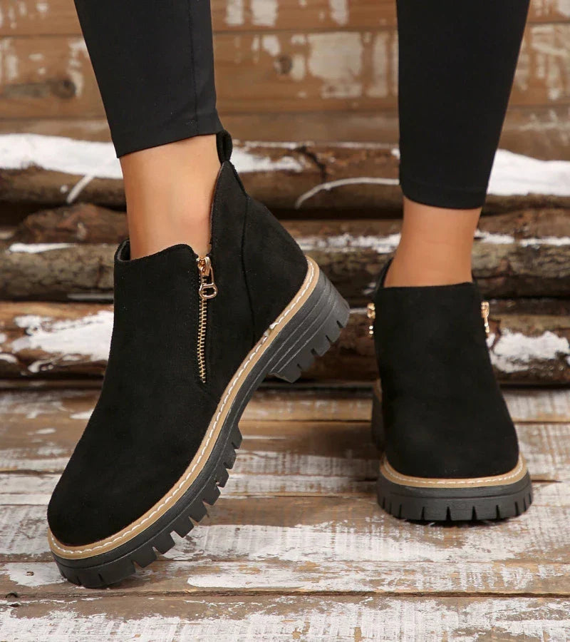 NOÉMIE | BOTTINES TENDANCE ÉLÉGANTES JADE