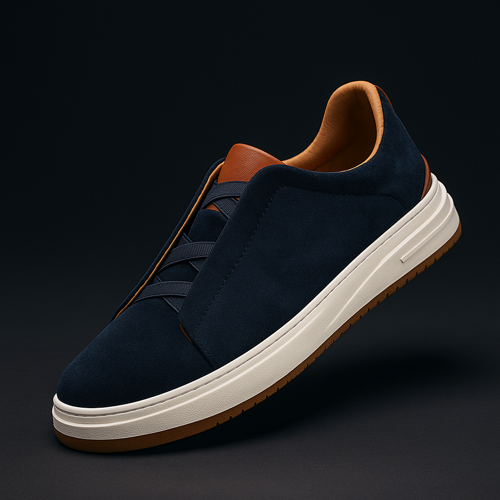 ROMAIN | CHAUSSURES SLIP-ON EN DAIM POUR HOMME