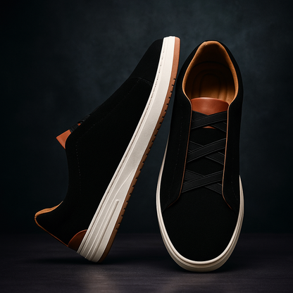 GÉRARD | CHAUSSURES SANS LACETS EN DAIM POUR HOMME