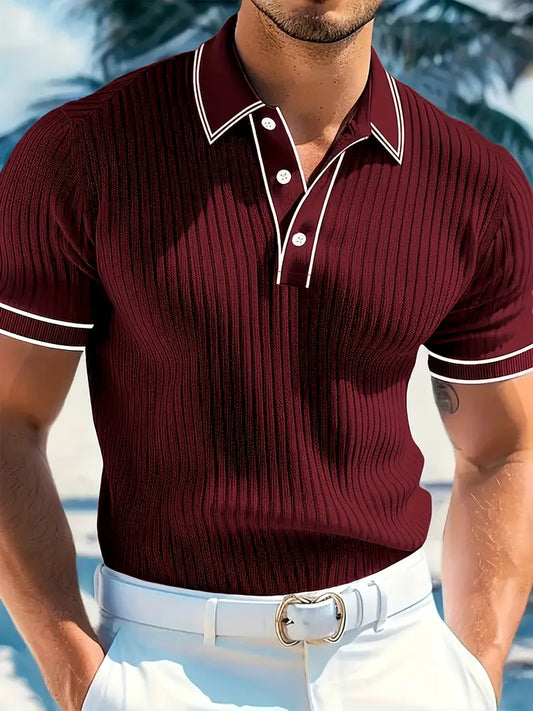 PATRICK | POLO STRUCTURE SUR MESURE, ÉLÉGANCE MÉDITERRANÉENNE