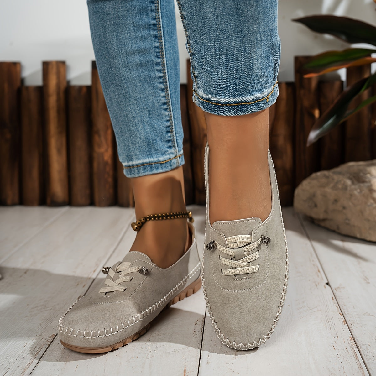 Chloé | Mocassins souples à soutien intégral pour pieds sensibles