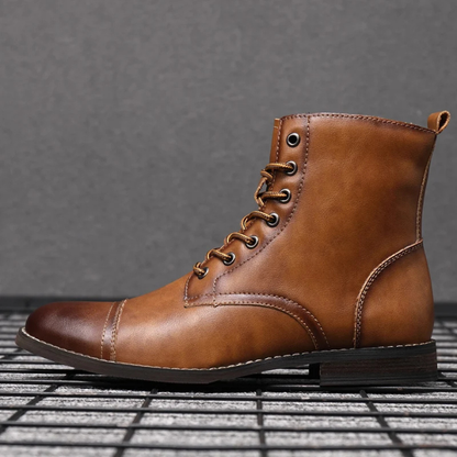 LUC | BOTTES DE VILLE BRUNIES POUR HOMME
