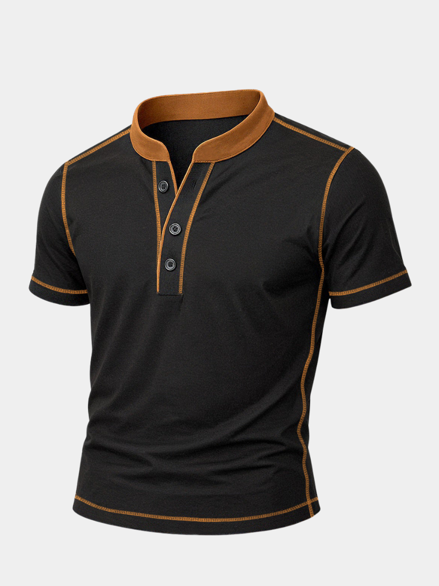 FREDERIC | CHEMISE HENLEY AVEC BORD EMBER