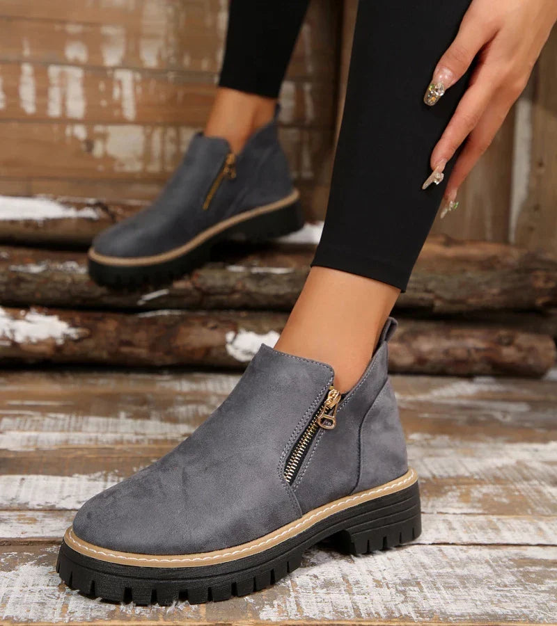 NOÉMIE | BOTTINES TENDANCE ÉLÉGANTES JADE