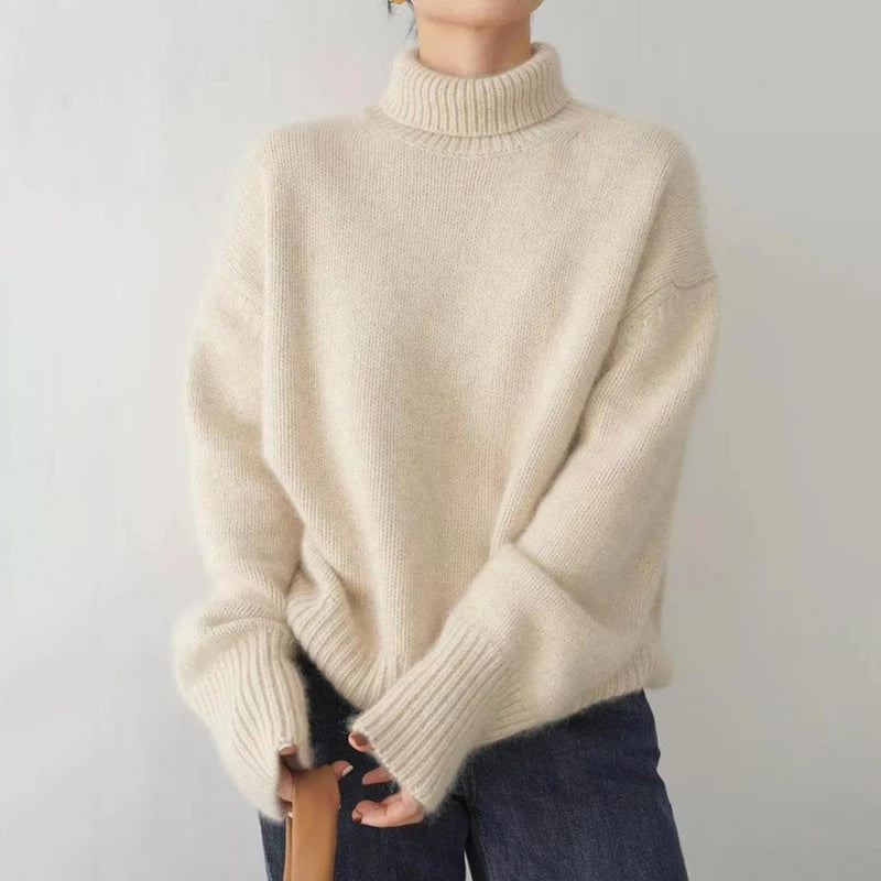 ROXANE | PULL COL ROULÉ DOUX ET CONFORTABLE