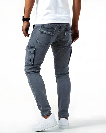 LOÏC | PANTALON CARGO STRETCH