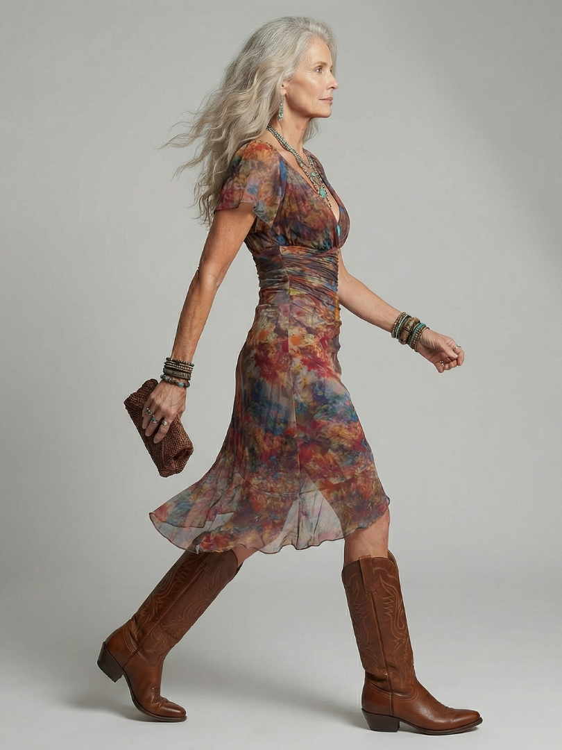 ALICE | ROBE MIDI HALTER SILENCIEUSE AERIS