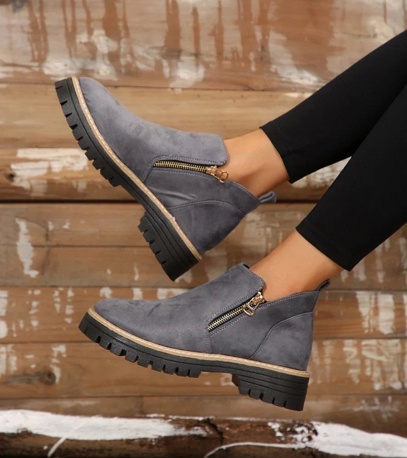 NOÉMIE | BOTTINES TENDANCE ÉLÉGANTES JADE