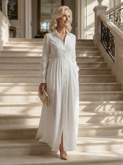 MÉLANIE | ROBE MAXI SOFT FLOW LIOREN