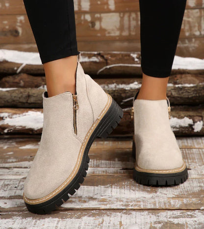 NOÉMIE | BOTTINES TENDANCE ÉLÉGANTES JADE