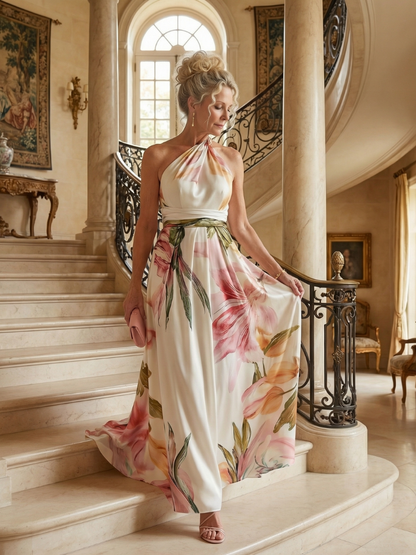 ROMANE | ROBE MAXI FLEURIE LÉGÈRE AMIEL