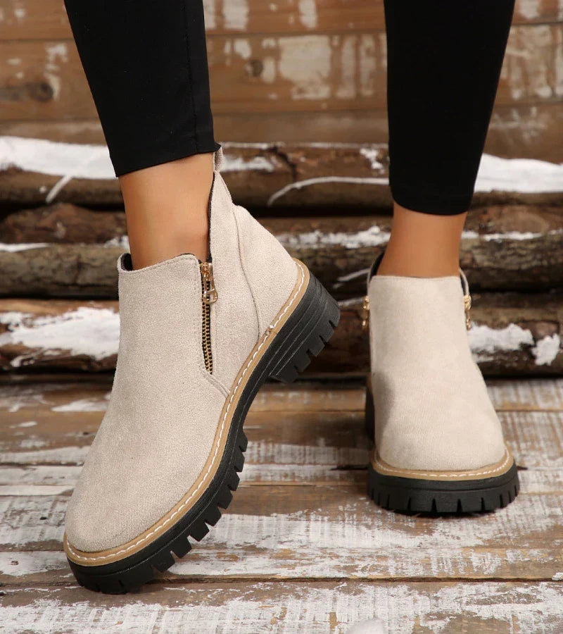 NOÉMIE | BOTTINES TENDANCE ÉLÉGANTES JADE