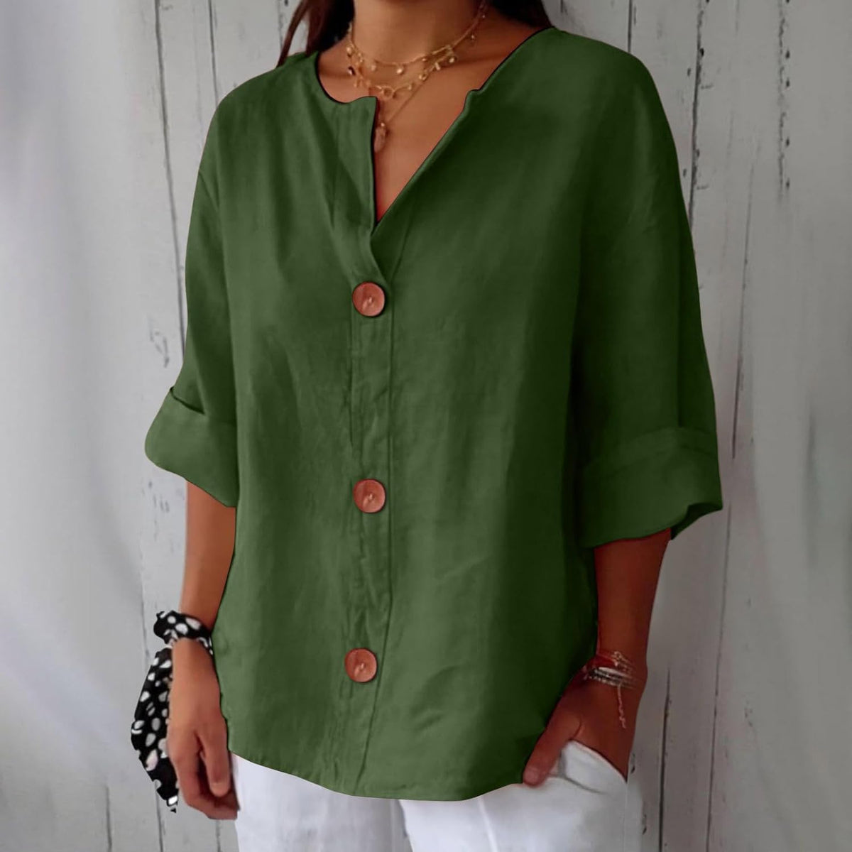 JACQUELINE | BLOUSE D'ÉTÉ AMPLE