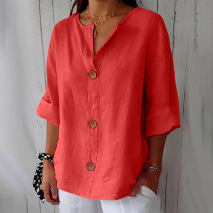 JACQUELINE | BLOUSE D'ÉTÉ AMPLE