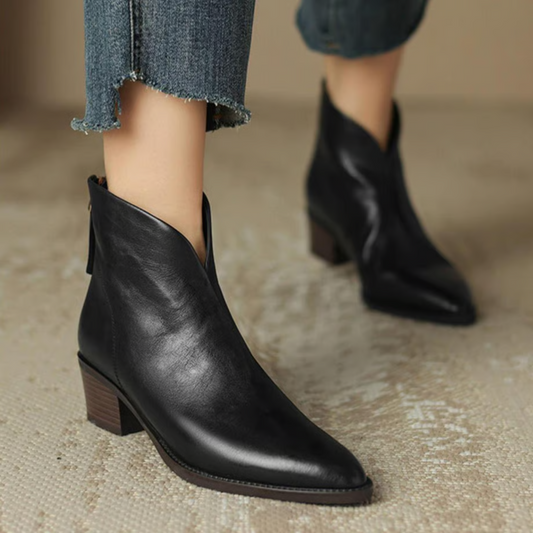 CLAIRE | BOTTINES ÉLÉGANTES EN CUIR
