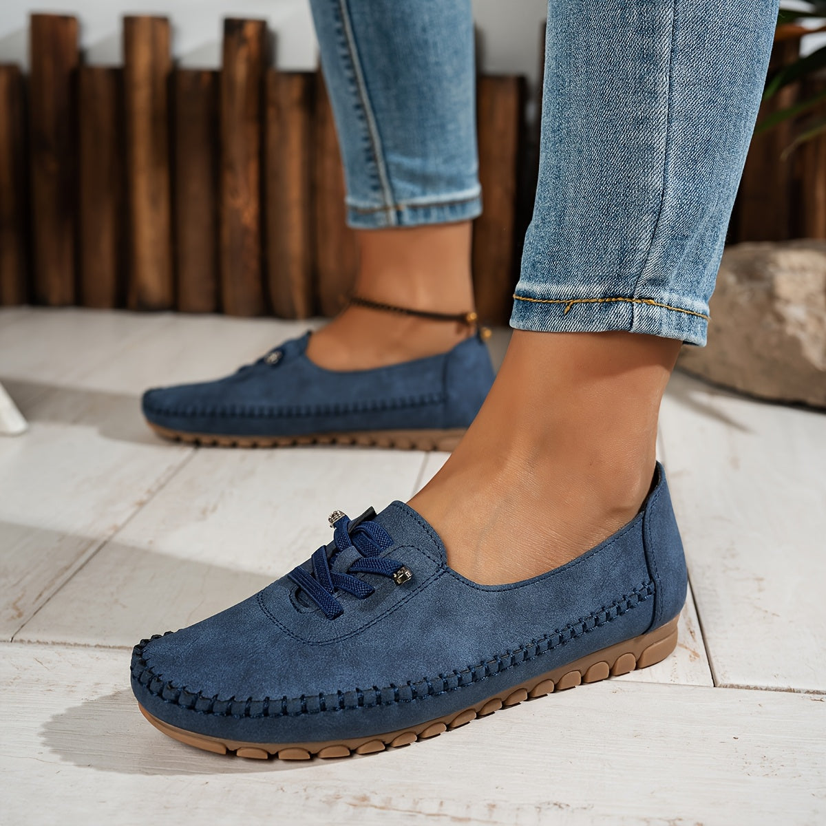 Chloé | Mocassins souples à soutien intégral pour pieds sensibles
