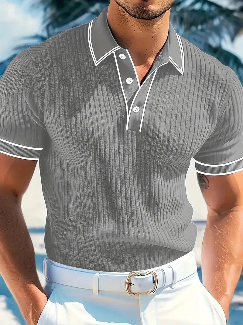 PATRICK | POLO STRUCTURE SUR MESURE, ÉLÉGANCE MÉDITERRANÉENNE