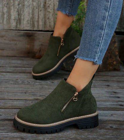 NOÉMIE | BOTTINES TENDANCE ÉLÉGANTES JADE