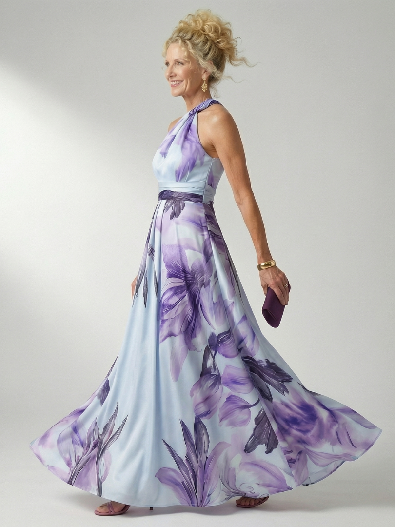 ROMANE | ROBE MAXI FLEURIE LÉGÈRE AMIEL