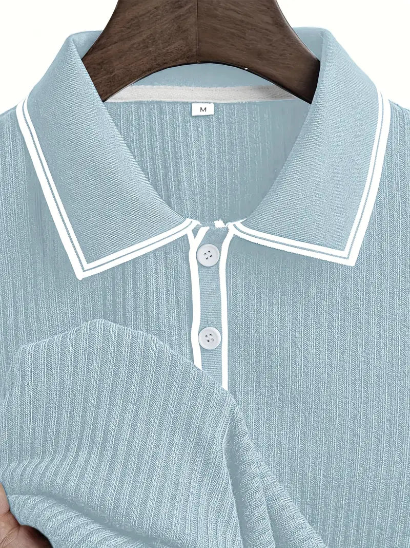 PATRICK | POLO STRUCTURE SUR MESURE, ÉLÉGANCE MÉDITERRANÉENNE