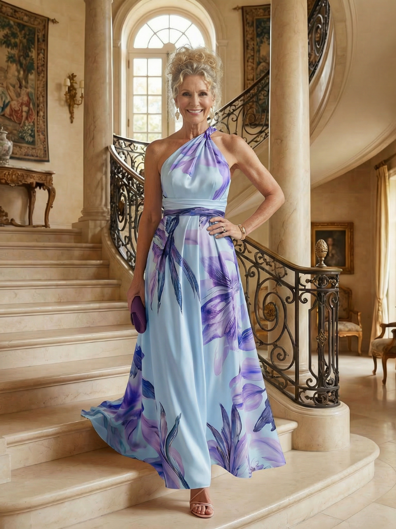 ROMANE | ROBE MAXI FLEURIE LÉGÈRE AMIEL