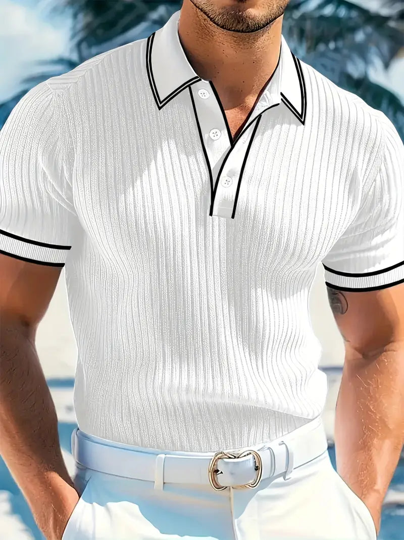 PATRICK | POLO STRUCTURE SUR MESURE, ÉLÉGANCE MÉDITERRANÉENNE