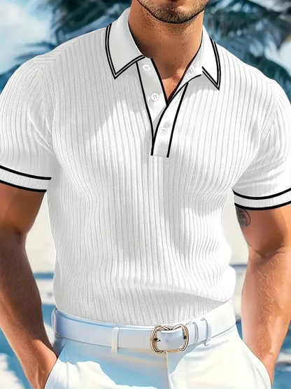 PATRICK | POLO STRUCTURE SUR MESURE, ÉLÉGANCE MÉDITERRANÉENNE