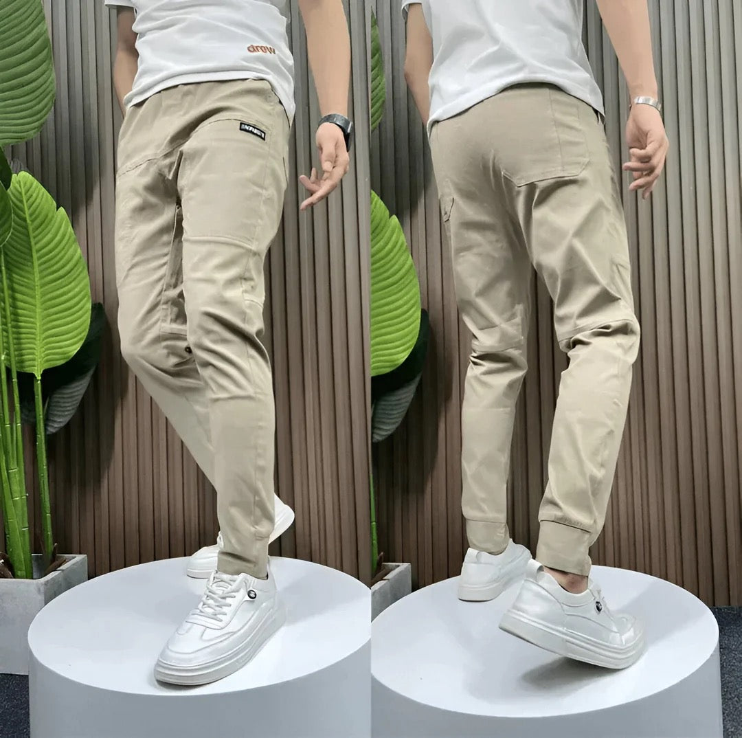 THIERRY | PANTALON CARGO ÉLASTIQUE PREMIUM