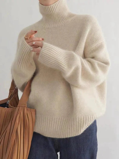 ROXANE | PULL COL ROULÉ DOUX ET CONFORTABLE