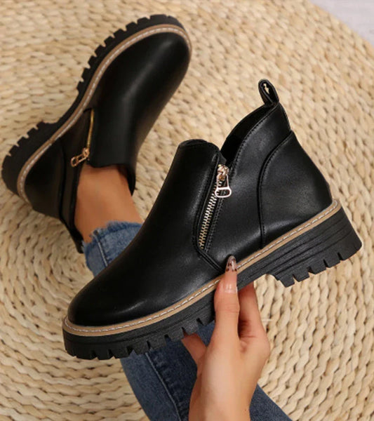 NOÉMIE | BOTTINES TENDANCE ÉLÉGANTES JADE