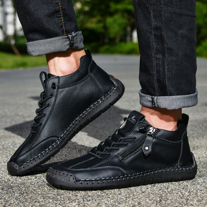 CHRISTOPHE | CHAUSSURES EN NABUK AVEC ZIP POUR HOMME