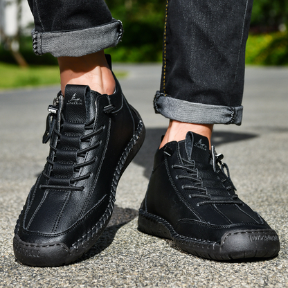 CHRISTOPHE | CHAUSSURES EN NABUK AVEC ZIP POUR HOMME