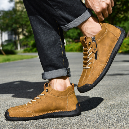 CHRISTOPHE | CHAUSSURES EN NABUK AVEC ZIP POUR HOMME