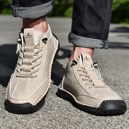 CHRISTOPHE | CHAUSSURES EN NABUK AVEC ZIP POUR HOMME