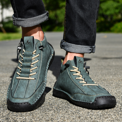 CHRISTOPHE | CHAUSSURES EN NABUK AVEC ZIP POUR HOMME
